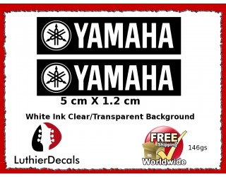 Yamaha Guitar White Decal 146gs